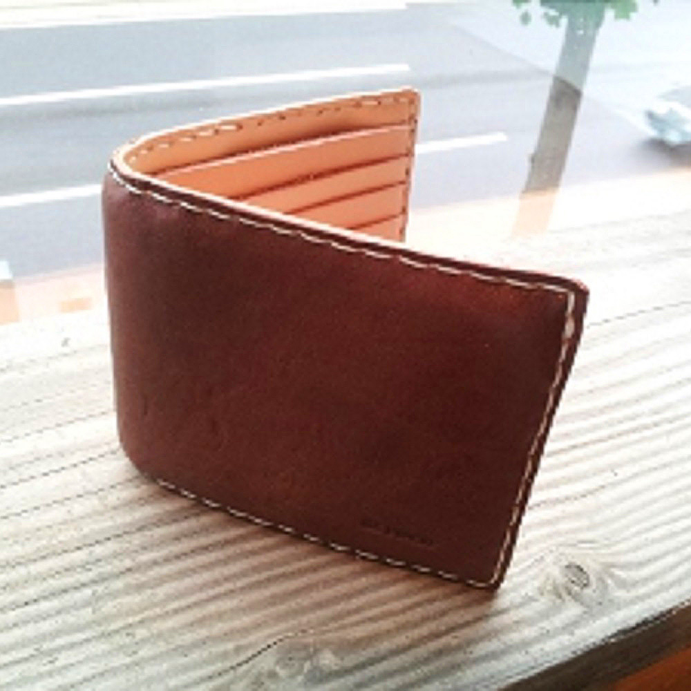 財布（折畳財布）手縫い